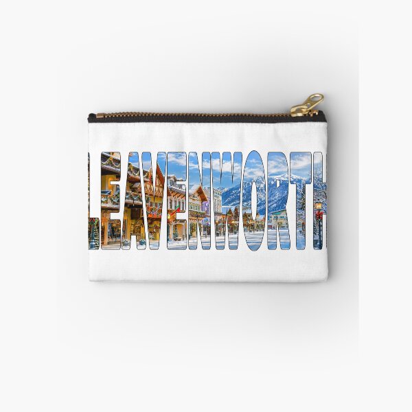Item preview, LEAVENWORTH - Washington State Winter Wonderland Cascade Mountains designed and sold by Adam Gormley.