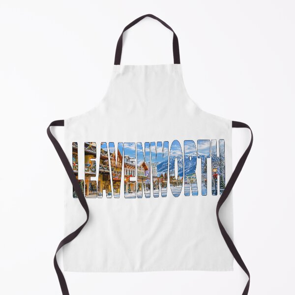 Item preview, LEAVENWORTH - Washington State Winter Wonderland Cascade Mountains designed and sold by Adam Gormley.