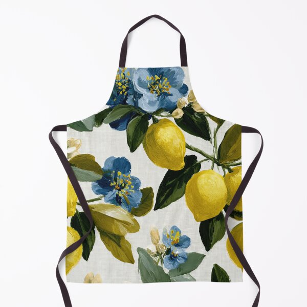 Item preview, Oil Painting Lemon Floral Pattern Housewarming Gift for Her designed and sold by Vibrantdream.