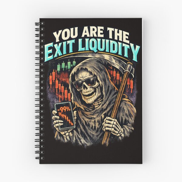 Item preview, You Are The Exit Liquidity designed and sold by FrameFlow.