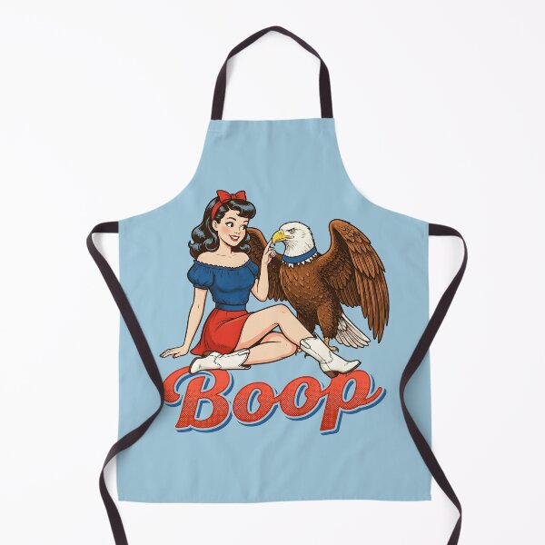 Item preview, Hand Boop Nose Girl Eagle Funny Patriotic 4th of July designed and sold by gear-posters.