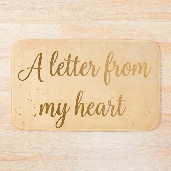 Item preview, Vintage Letter with Rose Petals Wax Seal from My Heart designed and sold by Good Vibes .
