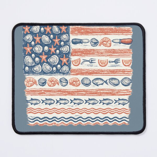 Item preview, Coastal Oyster Bar Flag Seafood Festival designed and sold by POD DYNASTY.