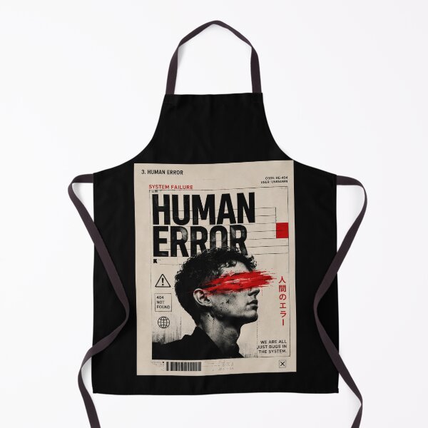 Item preview, Human Error Cyberpunk Poster designed and sold by NeoStyle7.