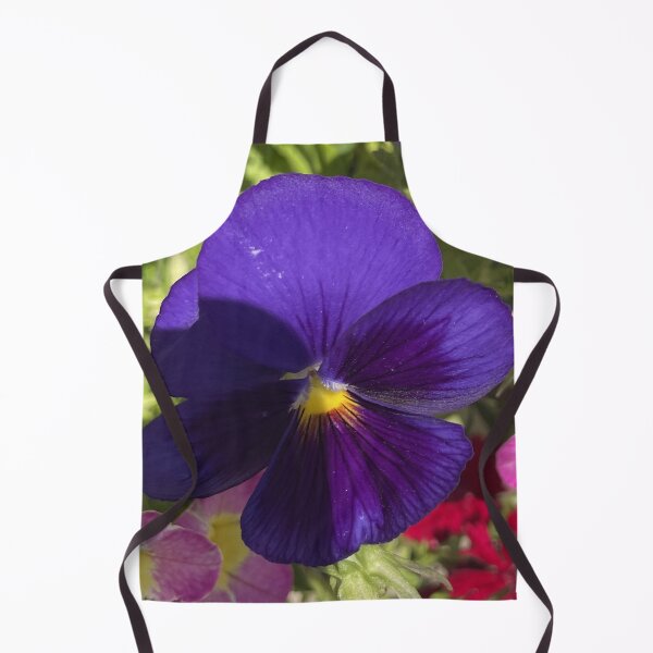 Item preview, Vibrant Purple Viola Pansy Flower Macro Photography designed and sold by greyforaday.