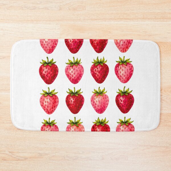 Item preview, Watercolor Strawberry Pattern Tee – Cute Cottagecore Fruit Summer Design designed and sold by All1style.