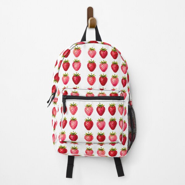 Item preview, Watercolor Strawberry Pattern Tee – Cute Cottagecore Fruit Summer Design designed and sold by All1style.