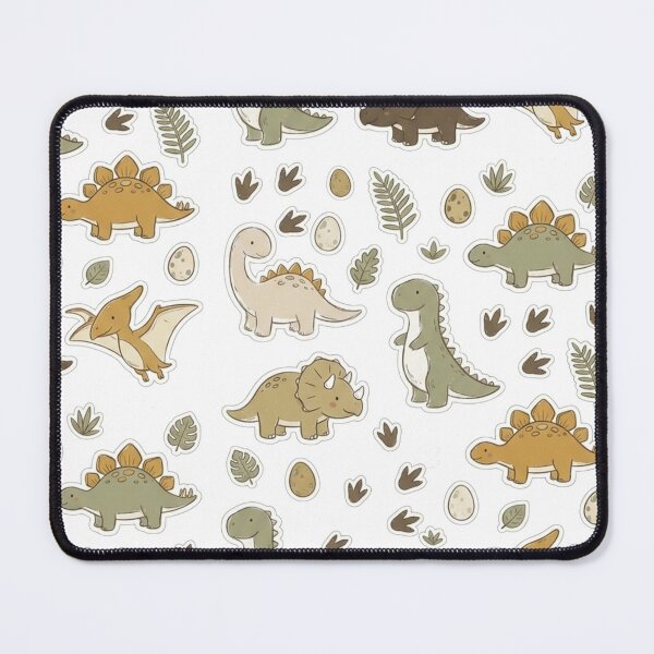 Item preview, Cute Earthy Dinosaurs Sticker Sheet designed and sold by Bonicrazypeople.