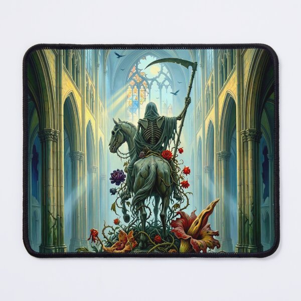 Item preview, Dark Gothic Art &amp; Fine Art Prints (1:1 Square Posters) designed and sold by Cyber-ART-Studio.