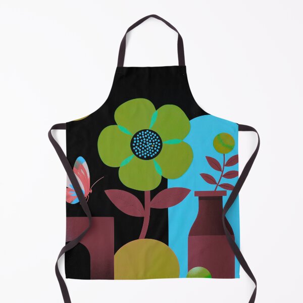 Item preview, Modern Botanical Flower & Butterfly Art designed and sold by joycrysstudio.