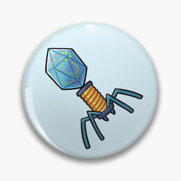 Item preview, Bacteriophage designed and sold by DinoDoggie.