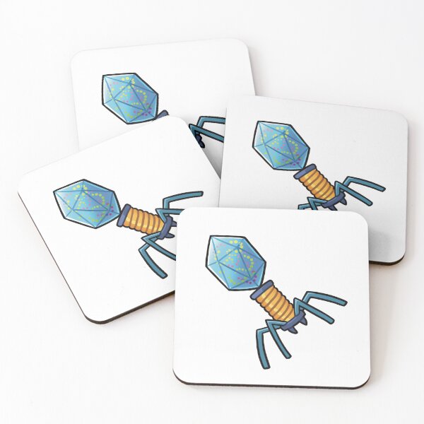 Item preview, Bacteriophage designed and sold by DinoDoggie.