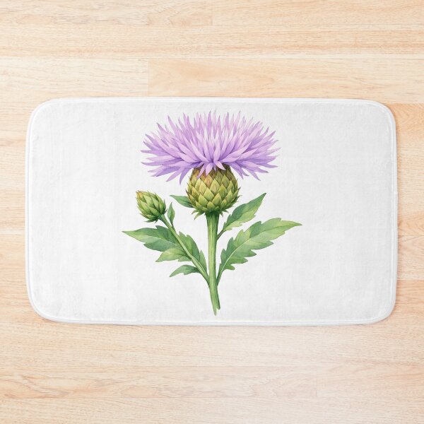 Item preview, Watercolor Lavender Color Basket Flower designed and sold by silviaol.