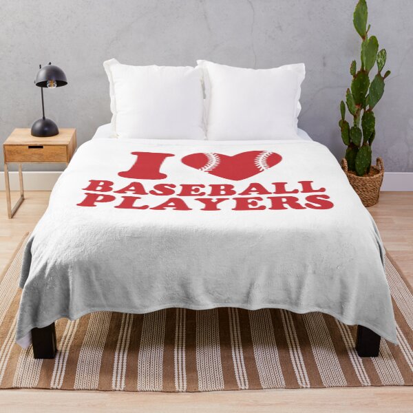 Item preview, I Love Baseball Players - Funny Baseball Supporter designed and sold by gunaone-design.