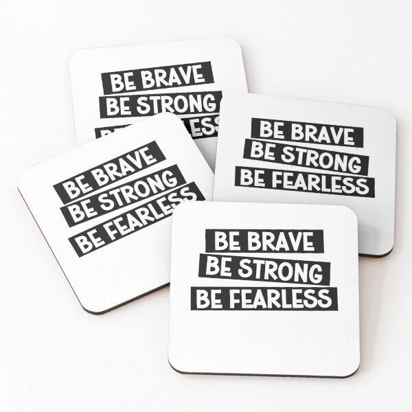 Item preview, Be Brave Be Strong Be Fearless designed and sold by gunaone-design.
