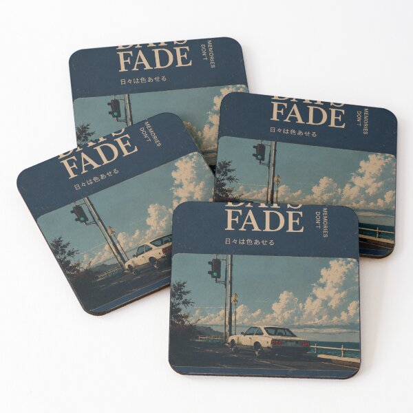 Item preview, Days Fade Retro Aesthetic Poster designed and sold by NeoStyle7.
