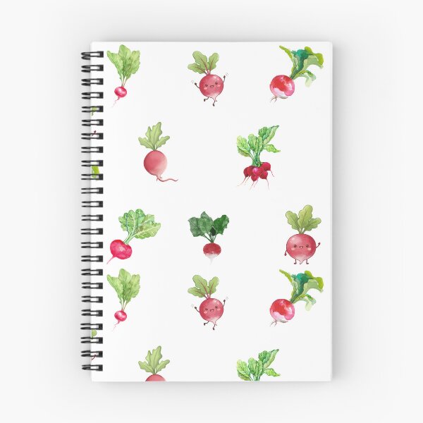 Item preview, Watercolor Radish with Green Tops  designed and sold by silviaol.