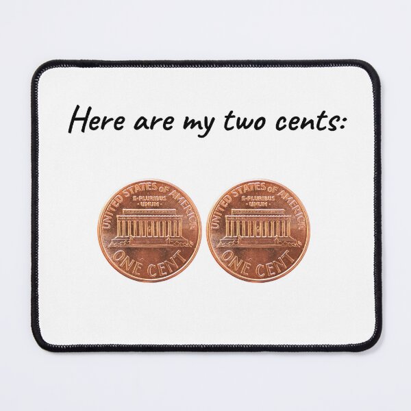 Item preview, Here are my two cents  designed and sold by LisanzioStore.