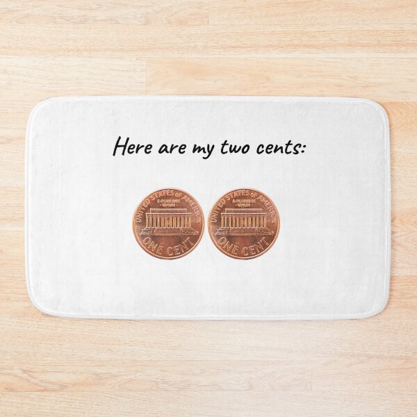 Item preview, Here are my two cents  designed and sold by LisanzioStore.