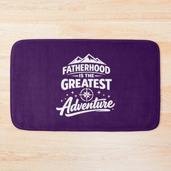Item preview, Fatherhood Is the Greatest Adventure | Inspirational Dad Quote | Father's Day Gift designed and sold by DesignHouse07.