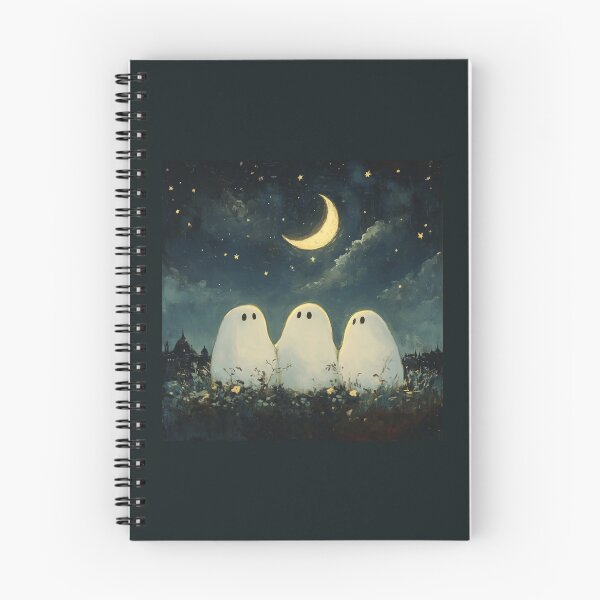 Item preview, three little ghosts designed and sold by HauntedEmporium.