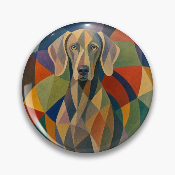 Item preview, What If Sonia Delaunay had a Weimaraner designed and sold by bluweim.