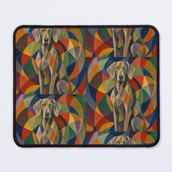 Item preview, What If Sonia Delaunay had a Weimaraner designed and sold by bluweim.
