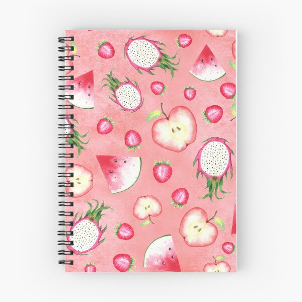 Item preview, Red Fruits on Red Watercolor designed and sold by lisanganart.