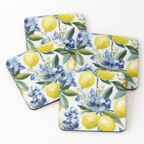 Item preview, Oil Painting Lemon Floral Pattern Housewarming Gift Idea designed and sold by Vibrantdream.