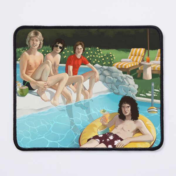 Item preview, Queen band at the pool designed and sold by itsjuyced1.
