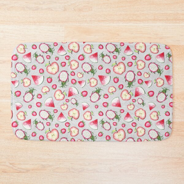 Item preview, Red Fruits on Grey Acrylics designed and sold by lisanganart.