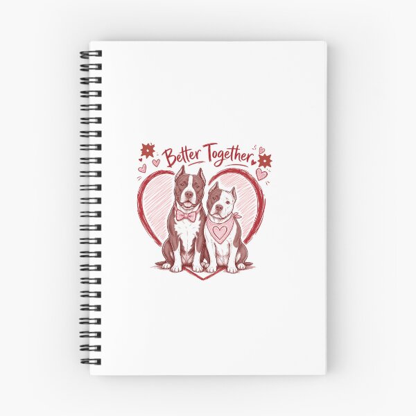 Item preview,  Better Together Dog with Heart  designed and sold by freshwear design.