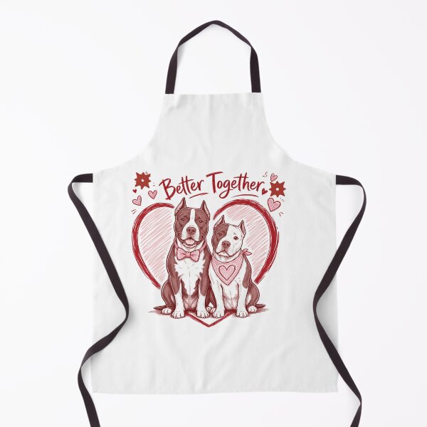 Item preview,  Better Together Dog with Heart  designed and sold by freshwear design.
