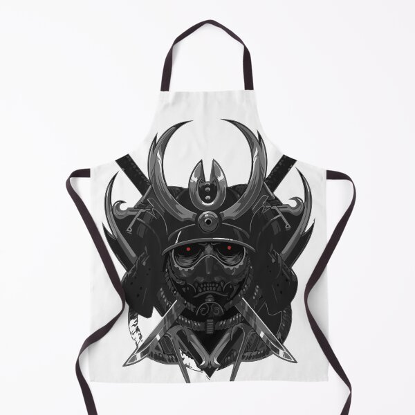 Item preview, Samurai Skull Kabuto Dark Warrior Japanese Art designed and sold by dmitryeh.