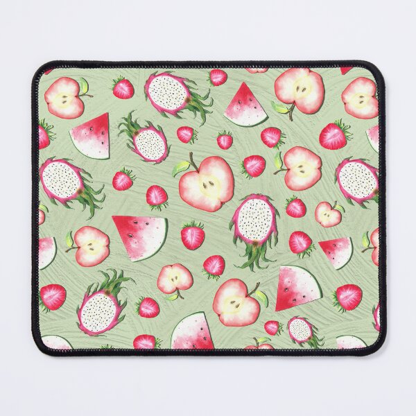Item preview, Red Fruits on Olive Green Acrylics designed and sold by lisanganart.