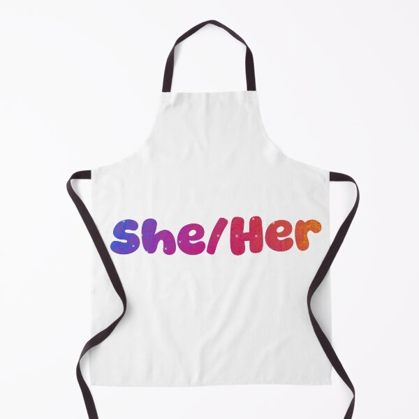 Item preview, She/Her Pronouns designed and sold by ArtByLeighfy.