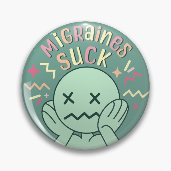 Item preview, Migraines Suck designed and sold by ChelDEE_ART Shop.