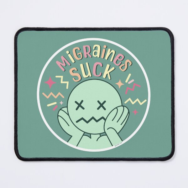 Item preview, Migraines Suck designed and sold by ChelDEE_ART Shop.