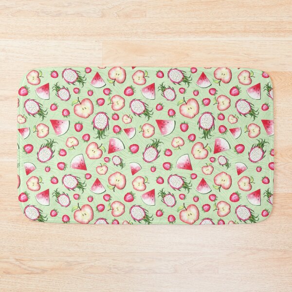 Item preview, Red Fruits on Light Green Acrylics designed and sold by lisanganart.