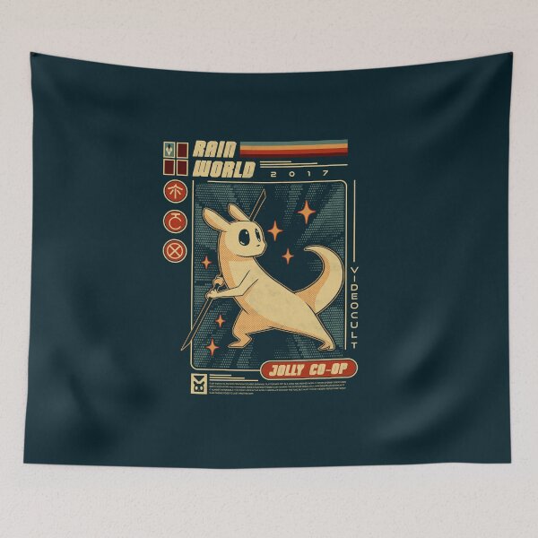 Item preview, Retro Slugcat - Rain World designed and sold by Xpress-Art.