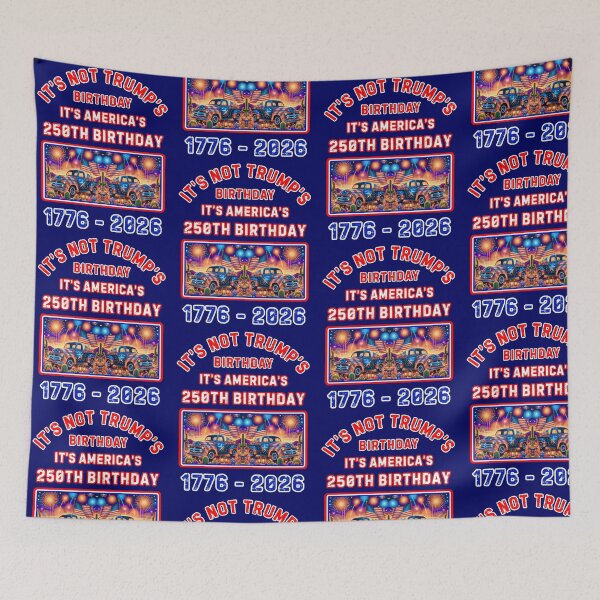 Item preview, Its Not Trumps Birthday Its Americas 250th Birthday         designed and sold by WoodburyLake.