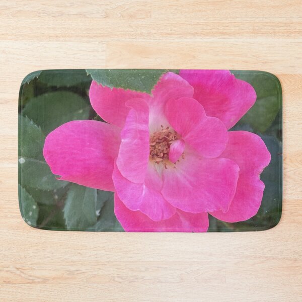 Item preview, Vibrant Pink Knockout Rose Blooming designed and sold by greyforaday.