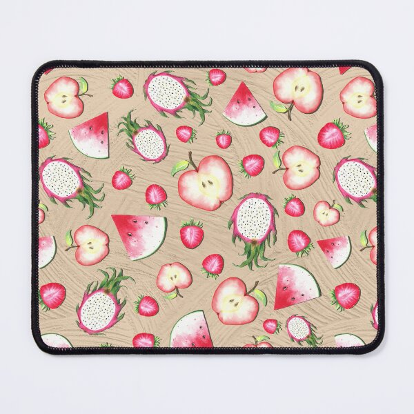Item preview, Red Fruits on Beige Acrylics designed and sold by lisanganart.