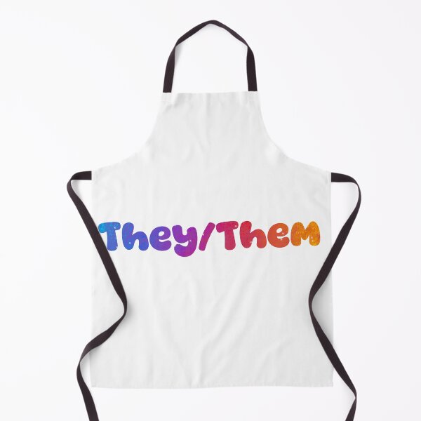 Item preview, They/Them Pronouns designed and sold by ArtByLeighfy.