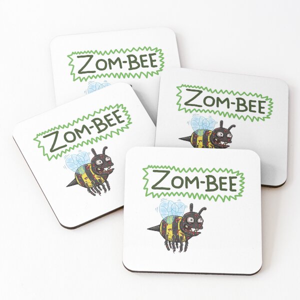 Item preview, Zombie Bee Pun  designed and sold by Murvel-Ink.