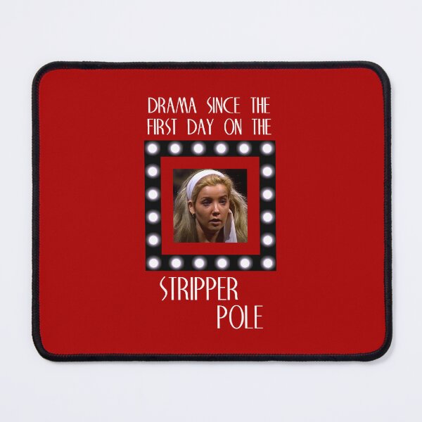 Item preview, Drama Since…Stripper Pole (on Red) designed and sold by PawsitiveMum3.