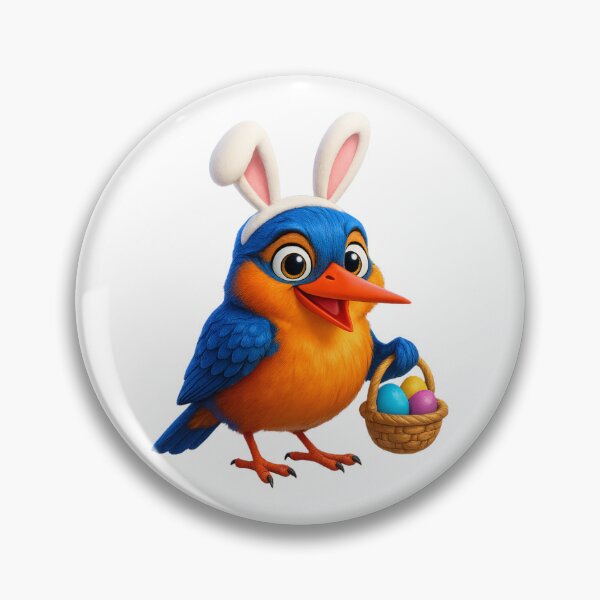 Item preview, Easter Malachite Kingfisher designed and sold by Sillytoe.