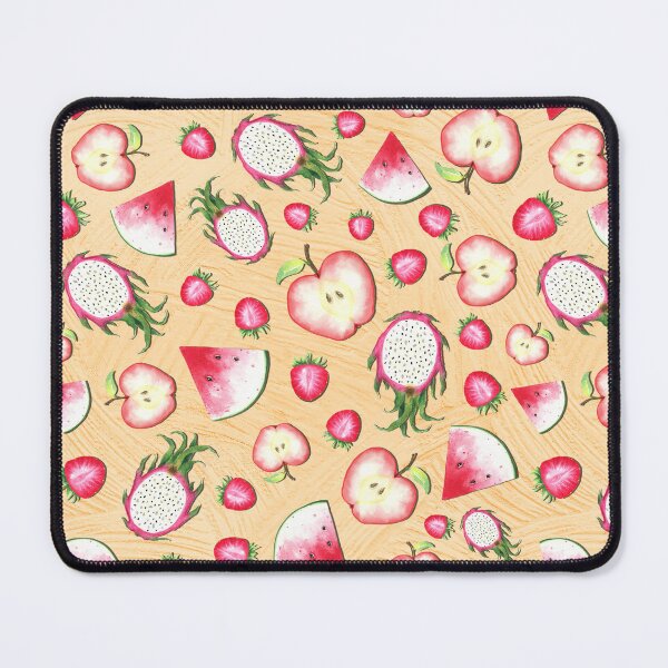 Item preview, Red Fruits on Peach Acrylics designed and sold by lisanganart.