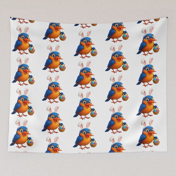 Item preview, Easter Malachite Kingfisher designed and sold by Sillytoe.