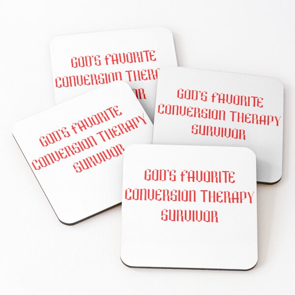Item preview, GOD’S FAVORITE CONVERSION THERAPY SURVIVOR designed and sold by ajhinson.